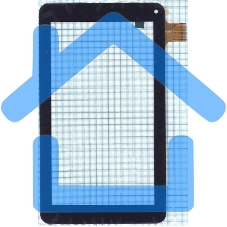 Сенсорное стекло (тачскрин) GF7033A2-PG, черное