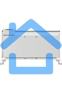 Конвектор Ballu Ettore BEC/ETER-2000 белый, 2000 Вт, 25 м2, термостат, дисплей