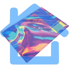 Папка на молнии ZIP Silwerhof OIL A4+ ПВХ 0.25мм