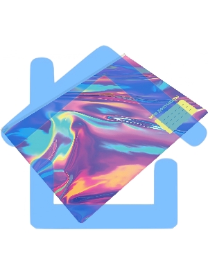 Папка на молнии ZIP Silwerhof OIL A4+ ПВХ 0.25мм