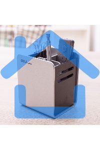 Подставка Deli E9137 для письменных принадлежностей, 90х80х110мм, ассорти, пластик