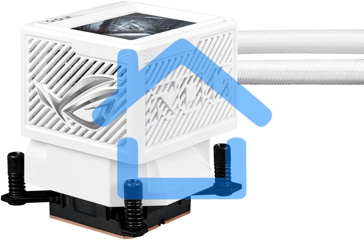 Жидкостная система охлаждения ASUS ROG RYUJIN III 360 ARGB EXTREME WHT 90RC0132-M0EAY0 белый 120мм алюминий+медь 2800rpm 36db 4-pin 305W