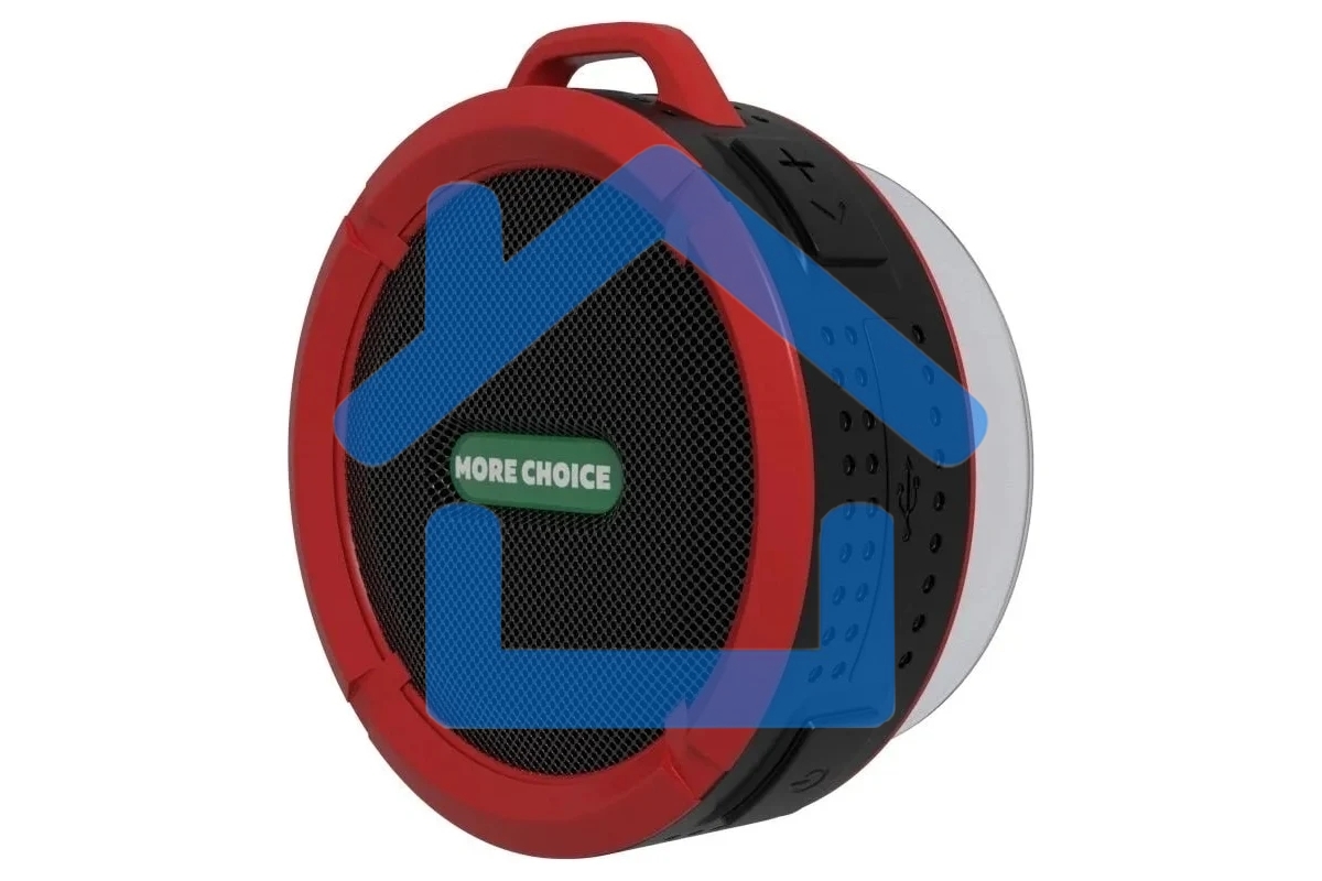 Колонка портативная MORE CHOICE (4610196402654) BS10 Red