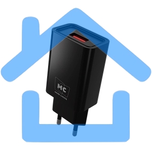 Зарядное устройство MORE CHOICE (4620202555700) NC07m СЗУ 1USB 2.0A для micro, черный