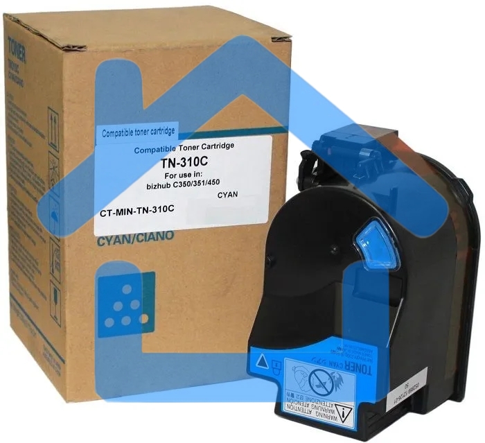 Картридж лазерный ELP TN-310C синий (11500 стр) (туба 230 гр.) для Konica-Minolta bizhub C350/351/450