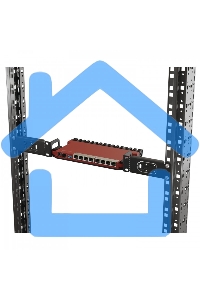 Маршрутизатор MikroTik L009UiGS-RM, 8*1Gbit, 1*SFP 2.5Gbit(вилка US)