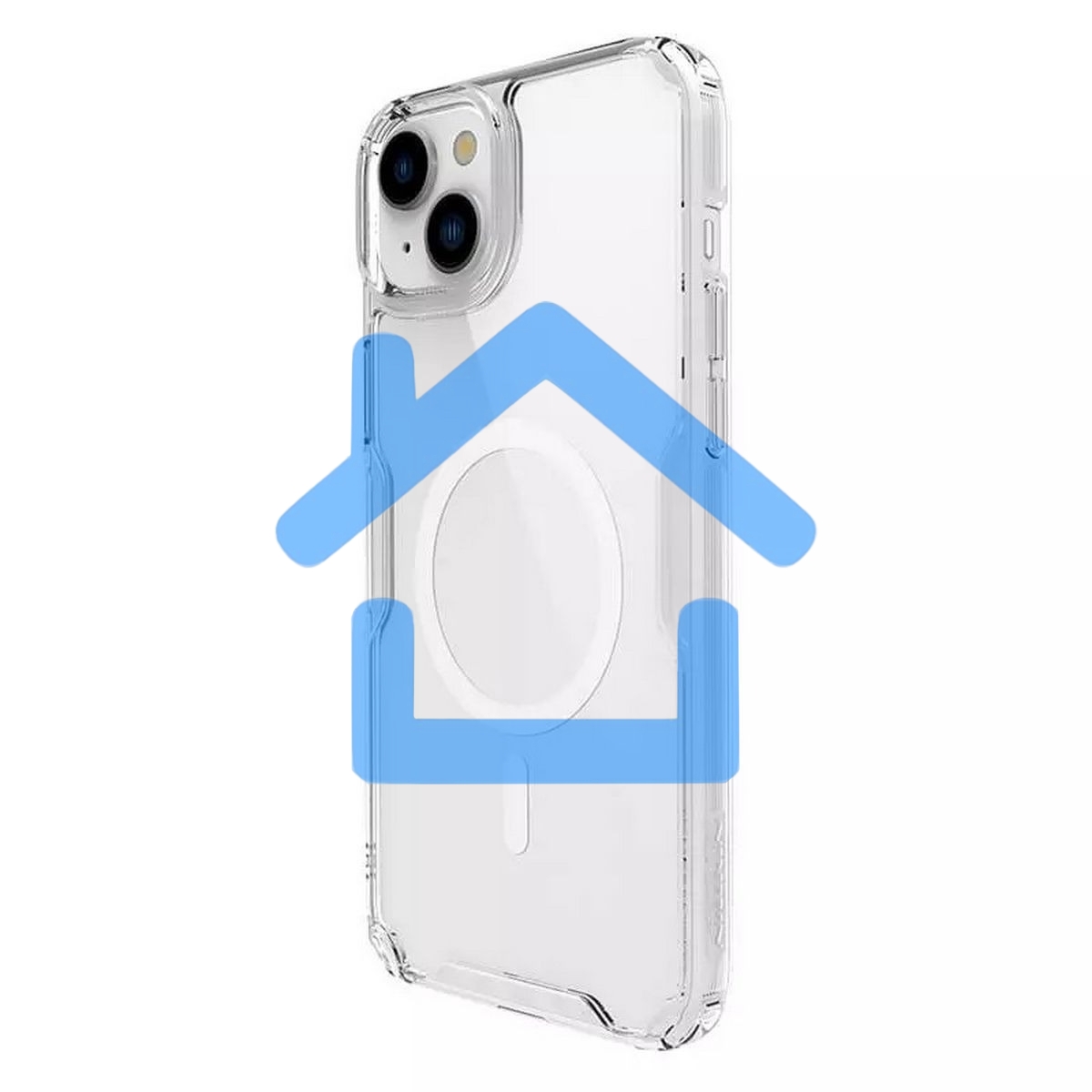 Чехол Nature TPU Pro Magnetic Case, белый, (AP IP15 Plus)