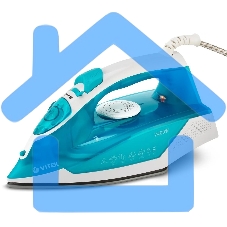 Утюг Vitek 8307-VT-01 2400Вт бирюзовый/белый