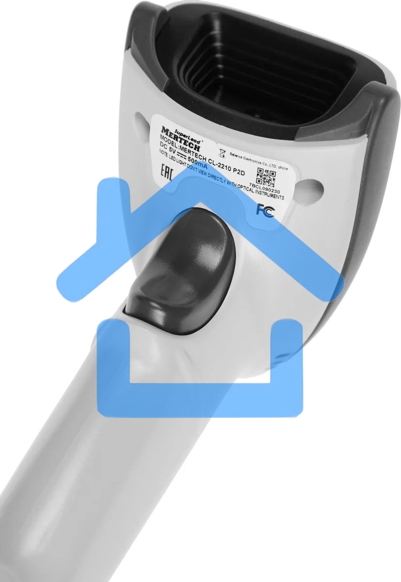 Сканер штрих-кода ручной Mertech CL-2210 BLE Dongle (4833) 1D/2D имидж, беспроводной, 100 скан/сек, USB-HID; USB-COM - эмуляция; RS-232 - эмуляция; Bluetooth - BLE 5.0, белый