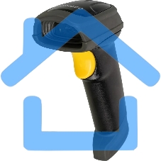 Сканер штрих-кода ручной Mindeo MD6600-HD 1D/2D имидж, проводной, RS-232/USB, черный