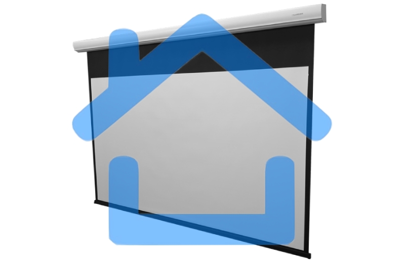 Экран с электроприводом Lumien Master Control 193х220 см (раб. область 119х212см) (95