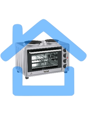 Мини-печь Tefal Optimate OF463D30, 3000Вт, стальной