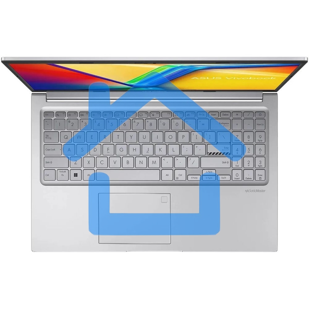 Ноутбук Asus Vivobook 15 X1504ZA-BQ1104 серебристый Core i3 1215U 8Gb SSD 512Gb Intel UHD Graphics 15.6