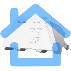 Комплект Ballu Transformer с блоком управления и шасси BEC/EVU-2500-4E белый, 2500 Вт, 30 м2, дисплей, термостат, WiFi