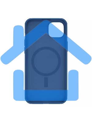 Чехол Super Frosted Shield Pro Magnetic Case, синий, (AP IP15 Plus)