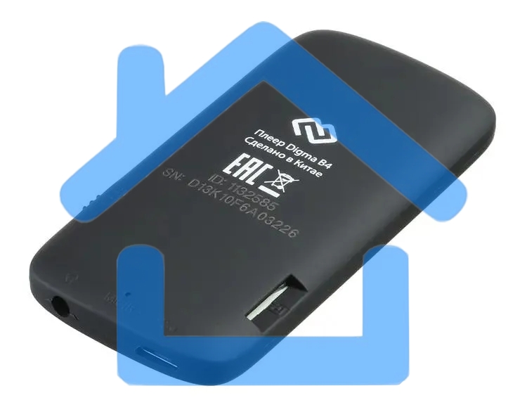 Плеер Hi-Fi Flash Digma B4 8Gb черный/1.8