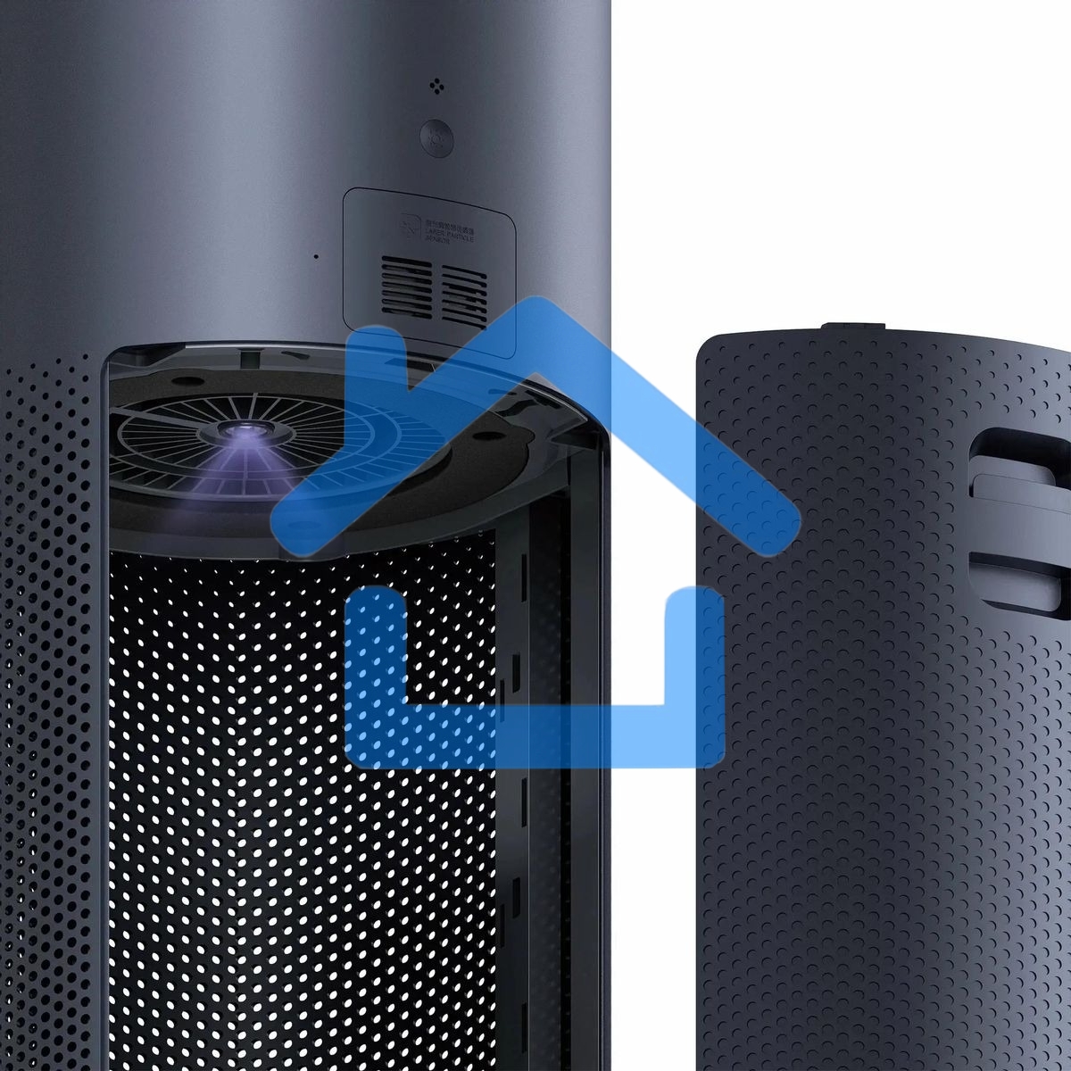 Очиститель воздуха Smartmi Air Purifier 2 40Вт синий (KQJHQ02ZM)