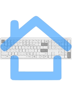 Клавиатура A4Tech Fstyler FBX55C беспроводная Bluetooth /USB /радиоканал белый