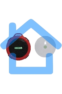 Колонка портативная MORE CHOICE (4610196402654) BS10 Red