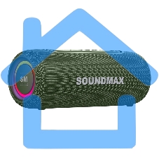 Портативная колонка SOUNDMAX SM-PS5026B зеленый