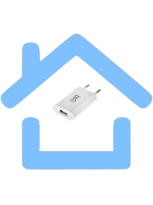 Сетевое Зарядное Устройство Bion, USB-A, 5 Вт, белый