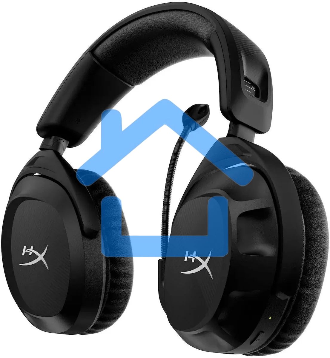 Наушники с микрофоном HyperX Cloud Stinger 2 wireless black черный мониторные Radio оголовье (676A2AA)