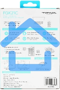 Числовой блок A4Tech FGK21C беспроводной, USB, Радиоканал, серый