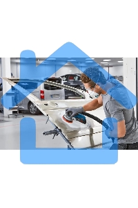 Эксцентриковая шлифмашина Bosch GEX 18V-125 D125мм аккум. (0601372201)