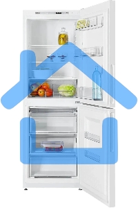 Холодильник Atlant ХМ-4612-101 белый двухкамерный 182/119л морозилка снизу