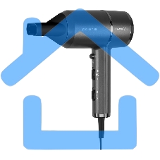 Фен Polaris PHD 2044Ti Quattro Ionic 1900 Вт, графитовый