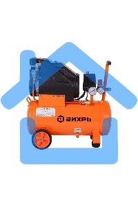 Компрессор винтовой Вихрь КП-195/24 безмасляный 195л/мин 24л 1100Вт оранжевый/черный 74/3/20