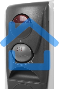 Обогреватель масляный Centek CT-6203-9 (9 секций) белый, 2400 Вт, 20 м2, 3 режима, термостат