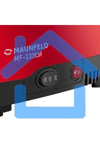 Мясорубка электрическая Maunfeld MF-233CH красный, 1360 Вт