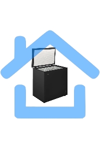 Морозильный ларь Kraft BD(W)-230BRX черный, 214л