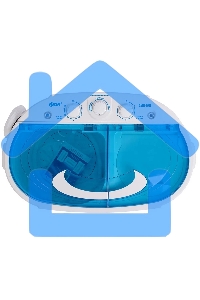 Стиральная машина Фея СМП 60НС белый, загрузка вертикальная 6 кг, 1350 об/мин., класс: А