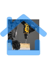 Дрель-шуруповерт Denzel SD-300-10, Сетевая, 300Вт