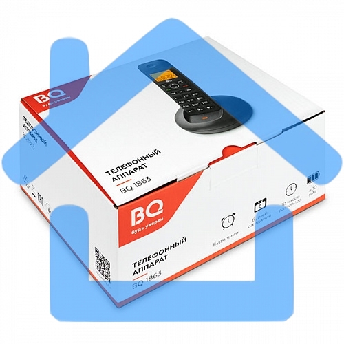 Радиотелефон DECT BQ 1863 черный