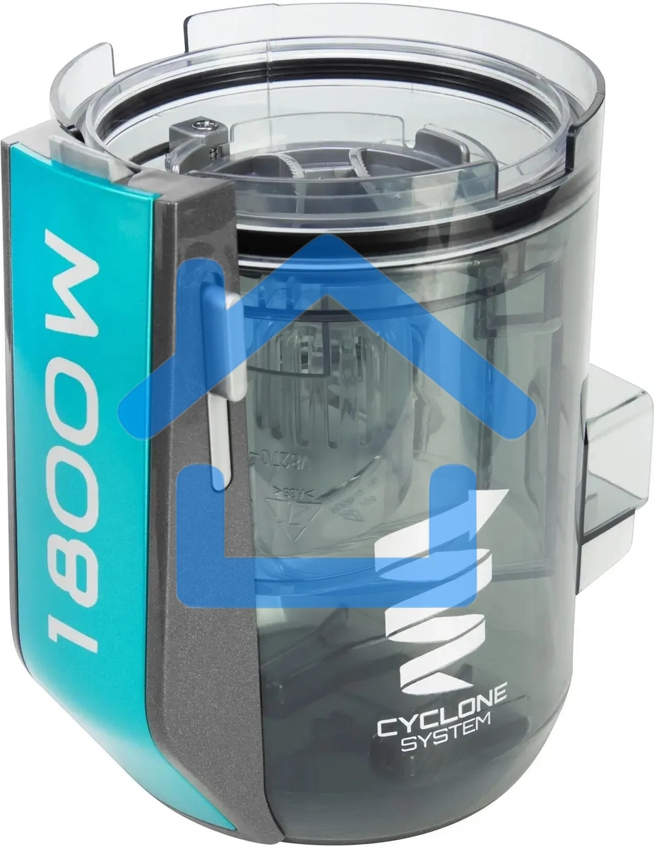 Пылесос паровой вертикальный Starwind SSV9550 темно-серый/голубой (черный/синий), питание от сети, 120 Вт, уборка влажная/паром/сухая, пылесборник 0.5 л