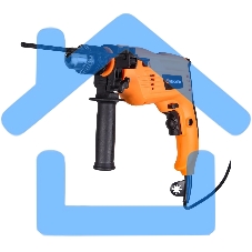 Дрель ударная ВИХРЬ ДУ-700 72/8/2700 Вт, сталь, бетон, дерево 10мм, 13мм, 25мм, 0-3000 об/мин, 1,8кг