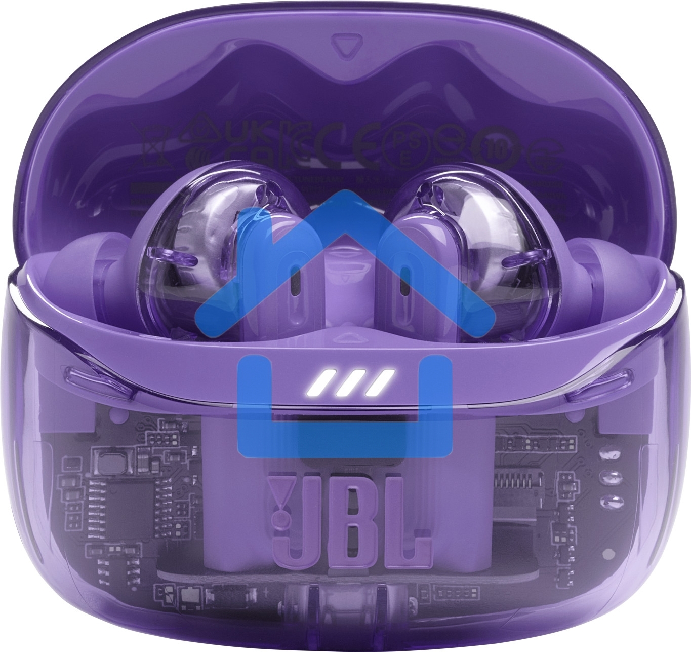 Наушники JBL Tune Beam 2 призрачно-фиолетовый