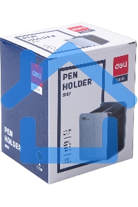 Подставка Deli E9137 для письменных принадлежностей, 90х80х110мм, ассорти, пластик