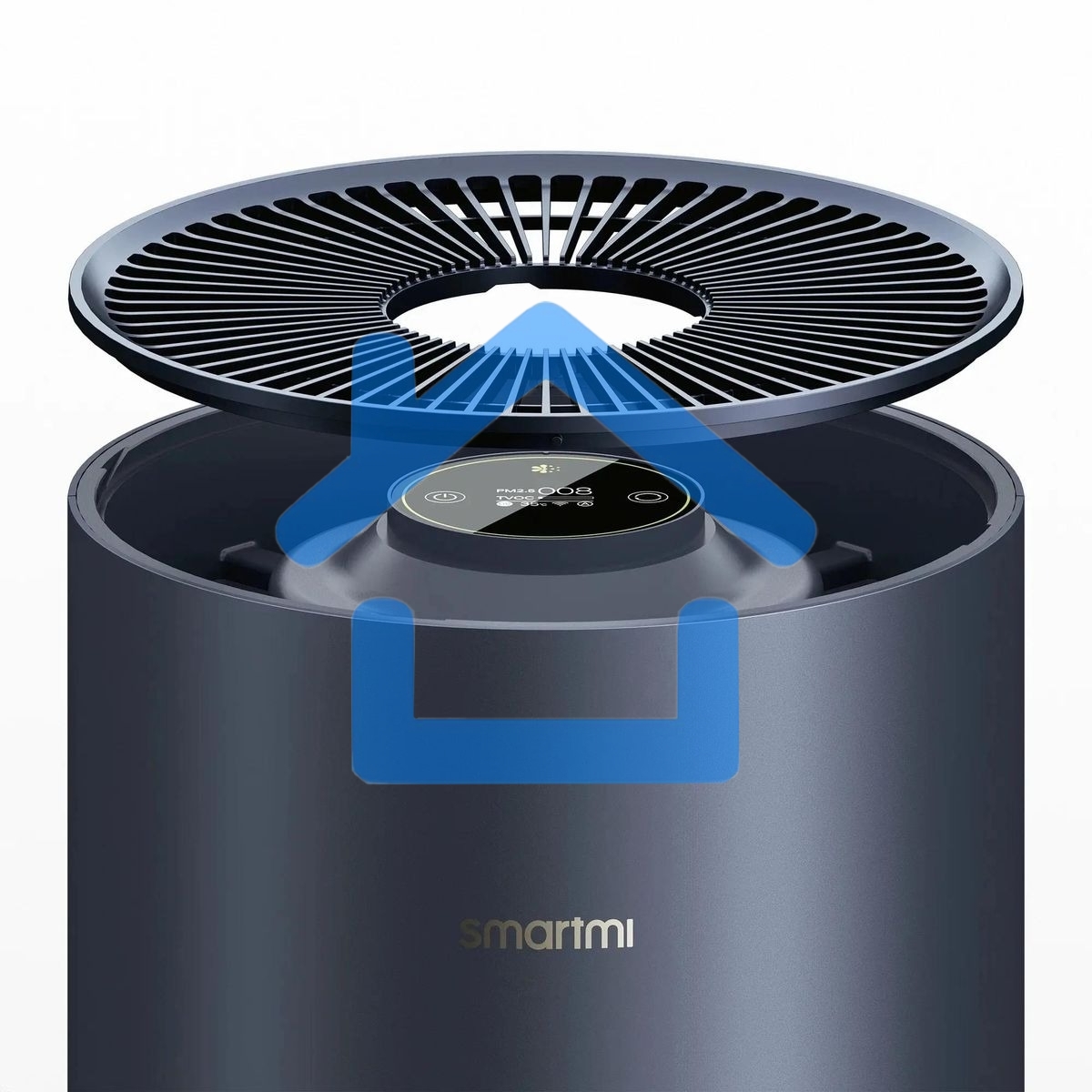 Очиститель воздуха Smartmi Air Purifier 2 40Вт синий (KQJHQ02ZM)