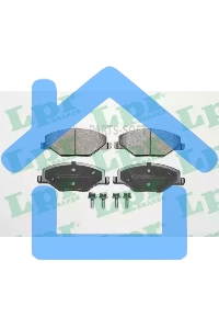 Колодки тормозные передние LPR 05P1795, комплект