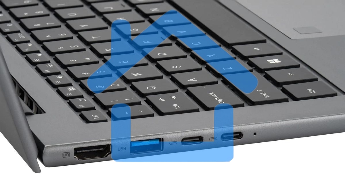 Ноутбук IRU Planio 15INP N-series N100 8Gb SSD256Gb Intel UHD Graphics 15.6