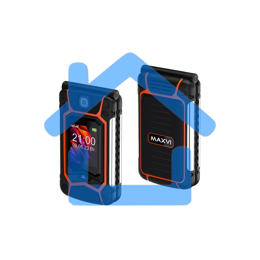 Мобильный телефон Maxvi E10ds оранжевый