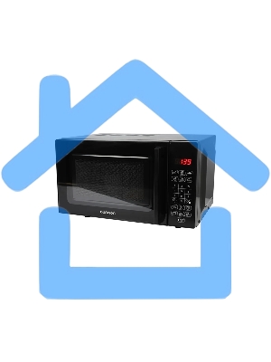 Микроволновая печь OURSSON MD2043G/BL черный, 20 л, 700 Вт, переключатели - сенсор