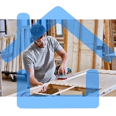 Эксцентриковая шлифмашина Bosch GEX 18V-125 D125мм аккум. (0601372201)