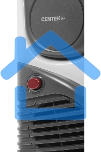 Обогреватель масляный Centek CT-6203-9 (9 секций) белый, 2400 Вт, 20 м2, 3 режима, термостат