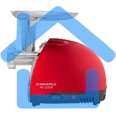 Мясорубка электрическая Maunfeld MF-233CH красный, 1360 Вт