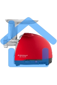 Мясорубка электрическая Maunfeld MF-233CH красный, 1360 Вт